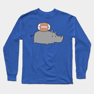 Football Rhino Long Sleeve T-Shirt